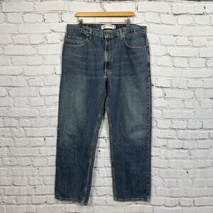 Levi’s 569 Loose Straight Denim 38x34 Relaxed Fit Y2K Baggy Dad Jeans Cotton